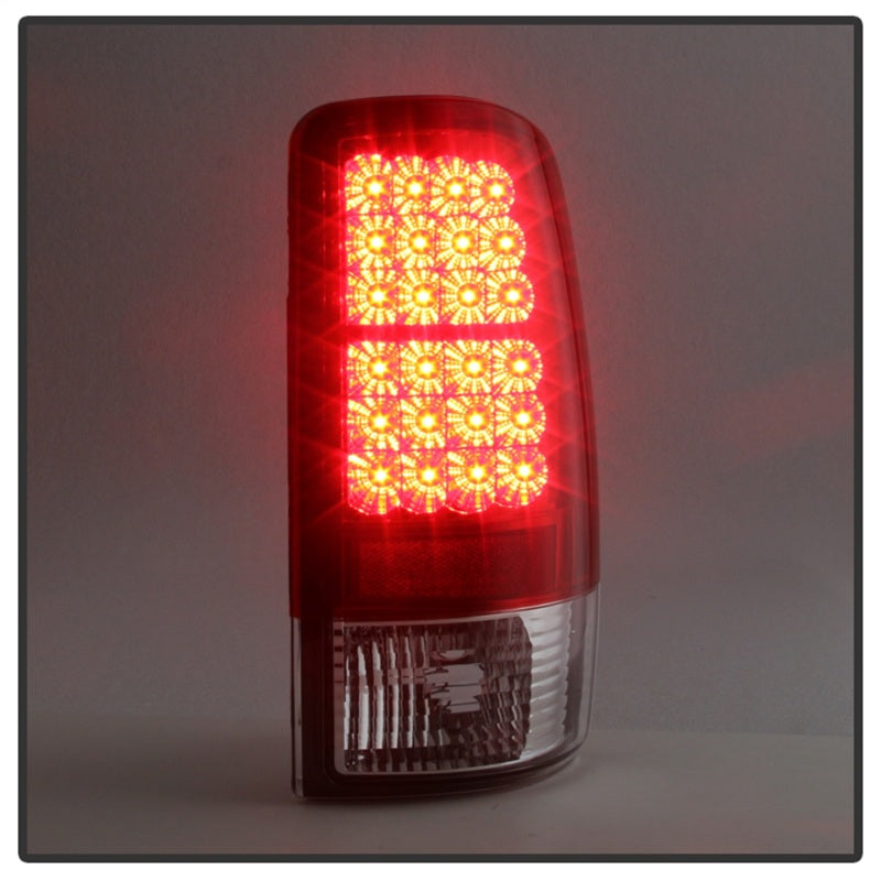 Spyder Chevy Suburban/Tahoe 1500/2500 00-06 LED Tail Lights Red Clear ALT-YD-CD00-LED-RC Tail Lights SPYDER