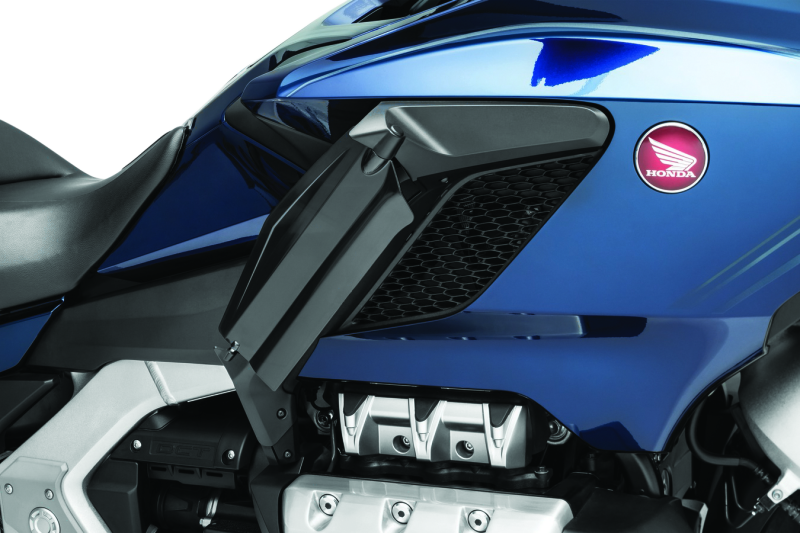 Kuryakyn Air Deflectors 18-Up Goldwing Dark Smoke Wind Deflectors Kuryakyn