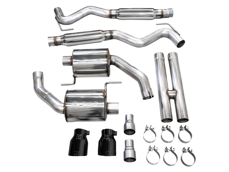 AWE Tuning 2024 Ford Mustang GT Fastback S650 RWD Touring Catback Exhaust w/ Dual Diamond Black Tips Catback AWE Tuning