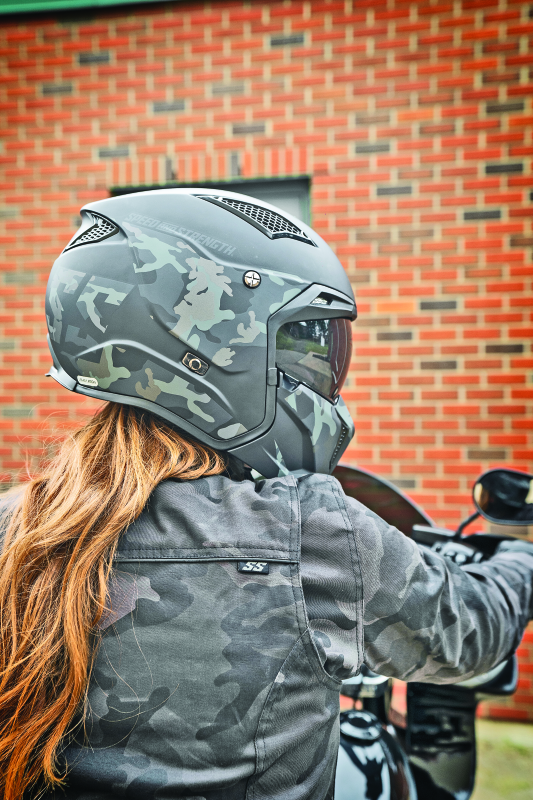 Speed and Strength Speed Society Armored Moto Shirt Womens Camouflage -XS Shirts Speed and Strength