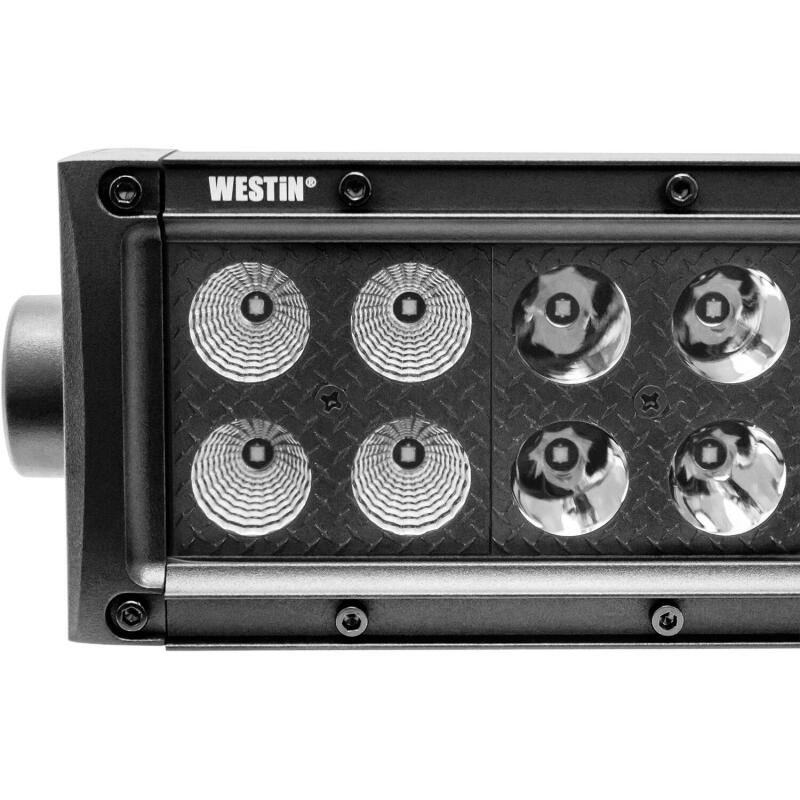 Westin B-FORCE LED Light Bar Double Row 20 inch Combo w/3W Cree - Black Light Bars & Cubes Westin