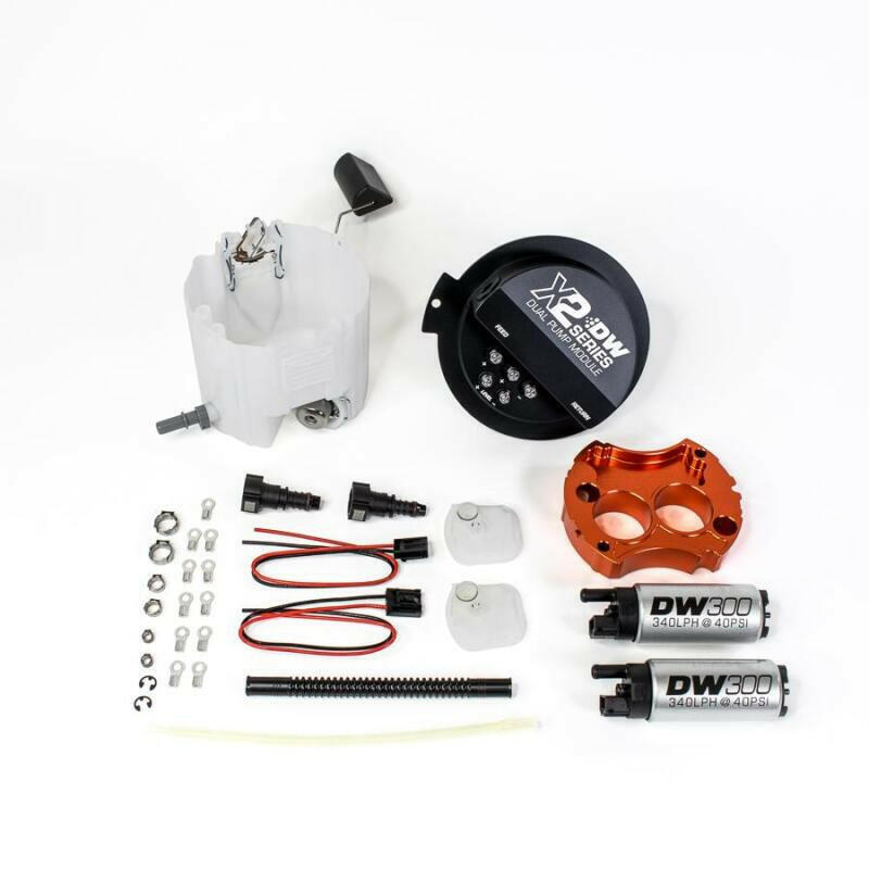 DeatschWerks 10-15 Chevy Camaro LS 3.7 V6/ SS LS3 X2 Series Fuel Pump Module w 2 DW300s Fuel Pumps DeatschWerks