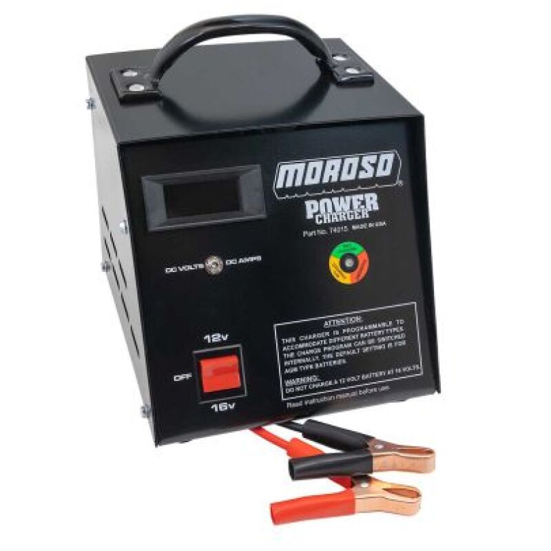 Moroso 12V/16V 25 AMP Battery Charger Battery Accessories Moroso