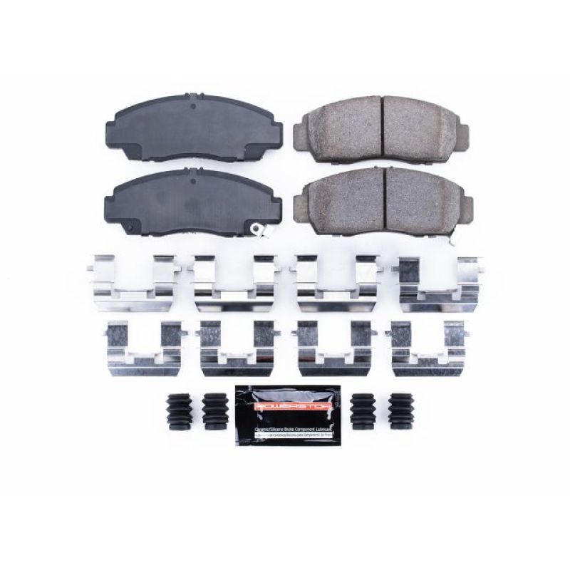 Power Stop 01-03 Acura CL Front Z23 Evolution Sport Brake Pads w/Hardware Brake Pads - Performance PowerStop