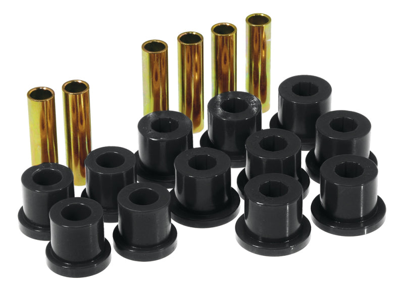 Prothane 81-87 GM Rear Spring & Shackle Bushings (w/ 1 3/8in Bushings) - Black Bushing Kits Prothane