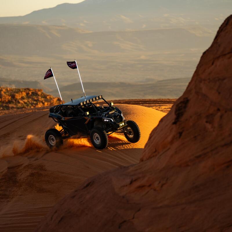 PRP Can-Am Maverick X3 Maverick R Stock Seat Mount & Slider Kit (Pair) Seat Brackets & Frames PRP Seats