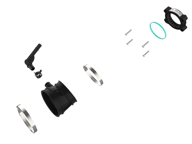 aFe 2020 Vette C8 Silver Bullet Aluminum Throttle Body Spacer / Works With Factory Intake Only - Blk Throttle Body Spacers aFe