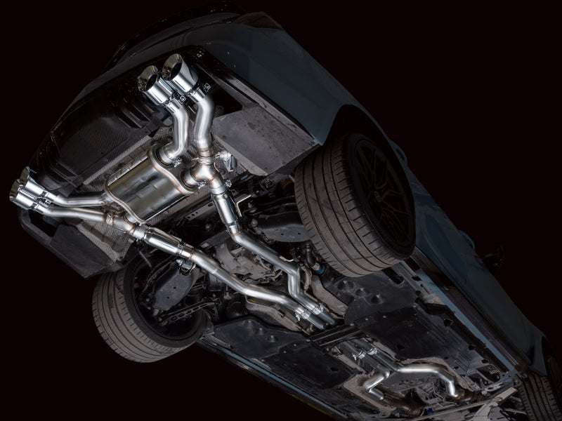 AWE Tuning 22-26 Cadillac CT5-V Blackwing SwitchPath Exhaust - Chrome Silver Tips Catback AWE Tuning