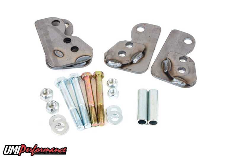 UMI Performance 78-96 GM B-Body Lower Control Arm Relocation Brackets Control Arms UMI Performance