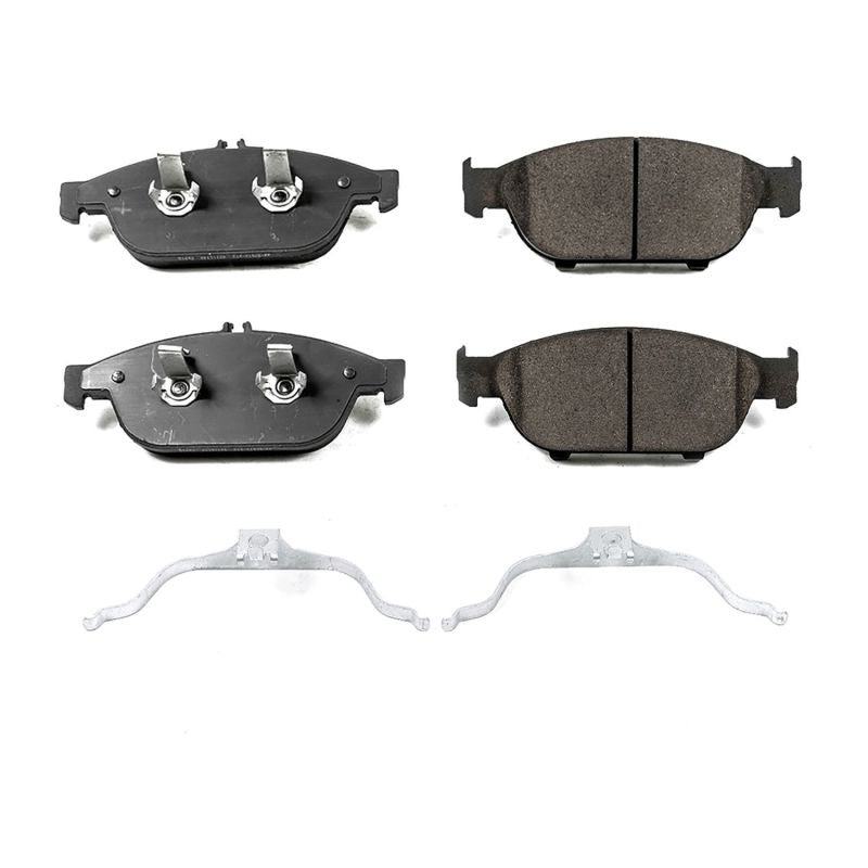 Power Stop 12-14 Mercedes-Benz E550 Front Z17 Evolution Ceramic Brake Pads w/Hardware Brake Pads - OE PowerStop