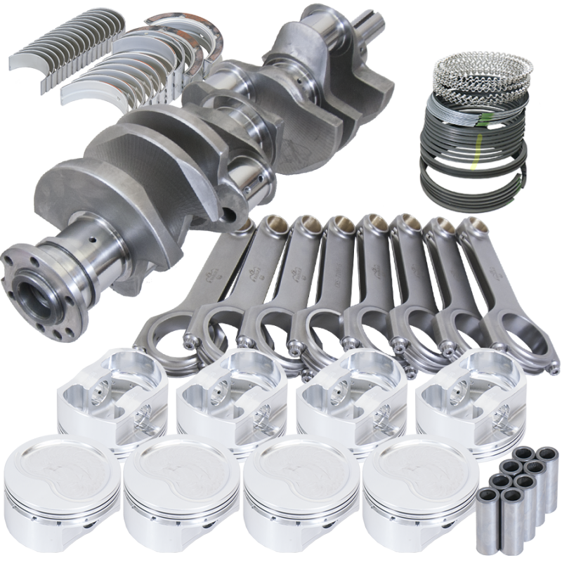 Eagle Oldsmobile 455 4.500in Crank 7.100in H-Beam Forged 4032 -15cc 4.155in Piston Rotating Assembly Rotating Assemblies Eagle