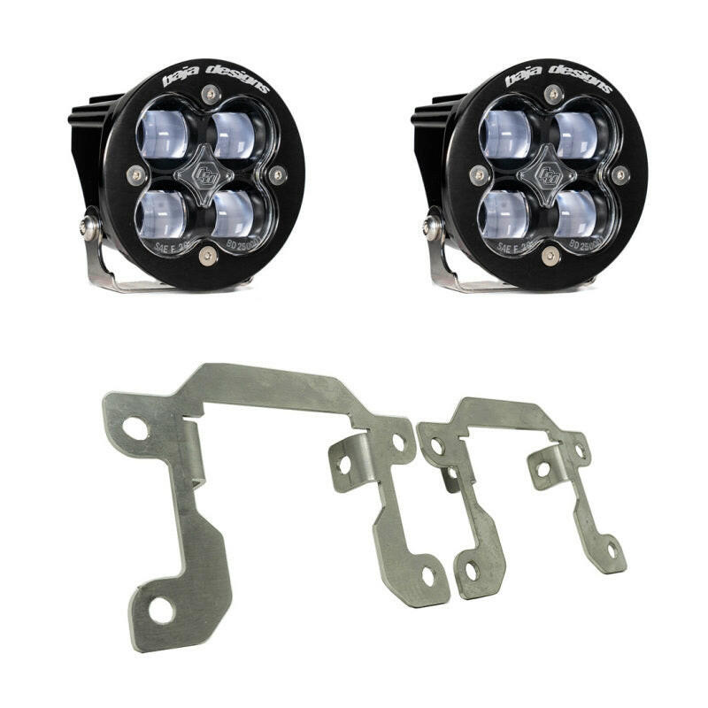 Baja Designs 2019+ Ranger Squadron Fog Light & Fog Pocket Kit Fog Lights Baja Designs