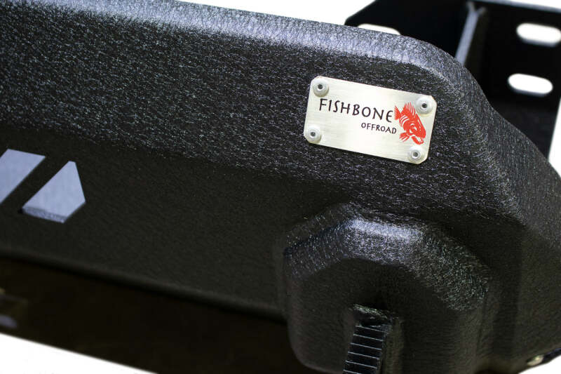 Fishbone Offroad 12-15 Tacoma Center Stubby Bumper Bumpers - Steel Fishbone Offroad