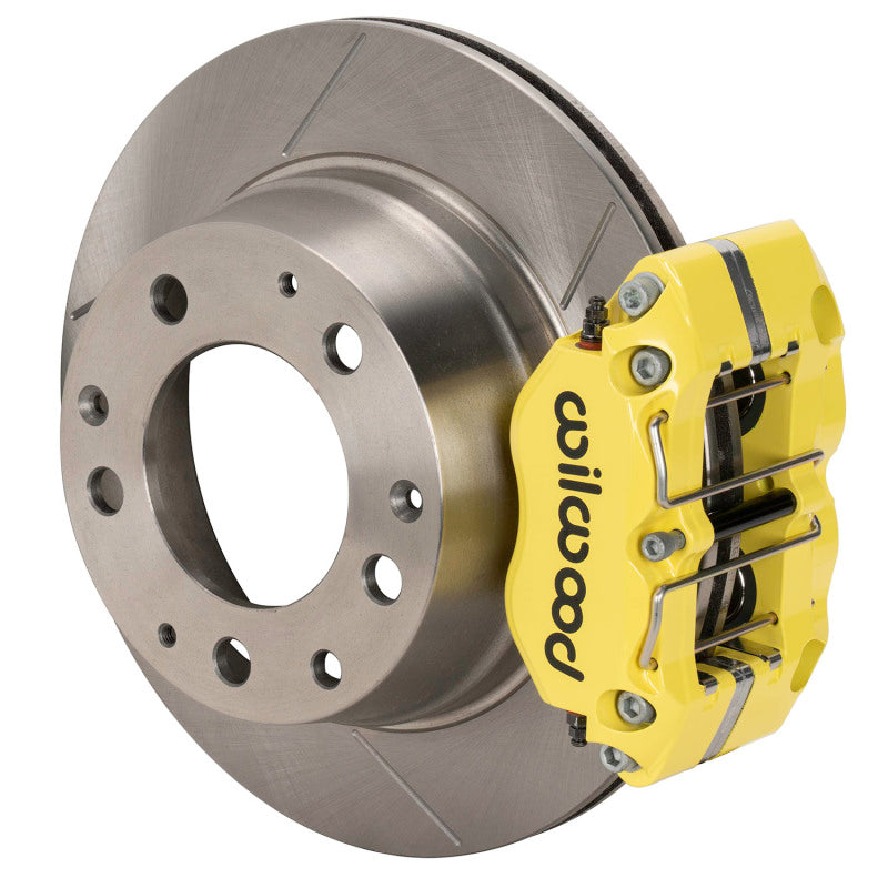 Wilwood 69-83 Porsche 911 Rear Dynapro Brake Kit 3in MT Slotted - Yellow Big Brake Kits Wilwood