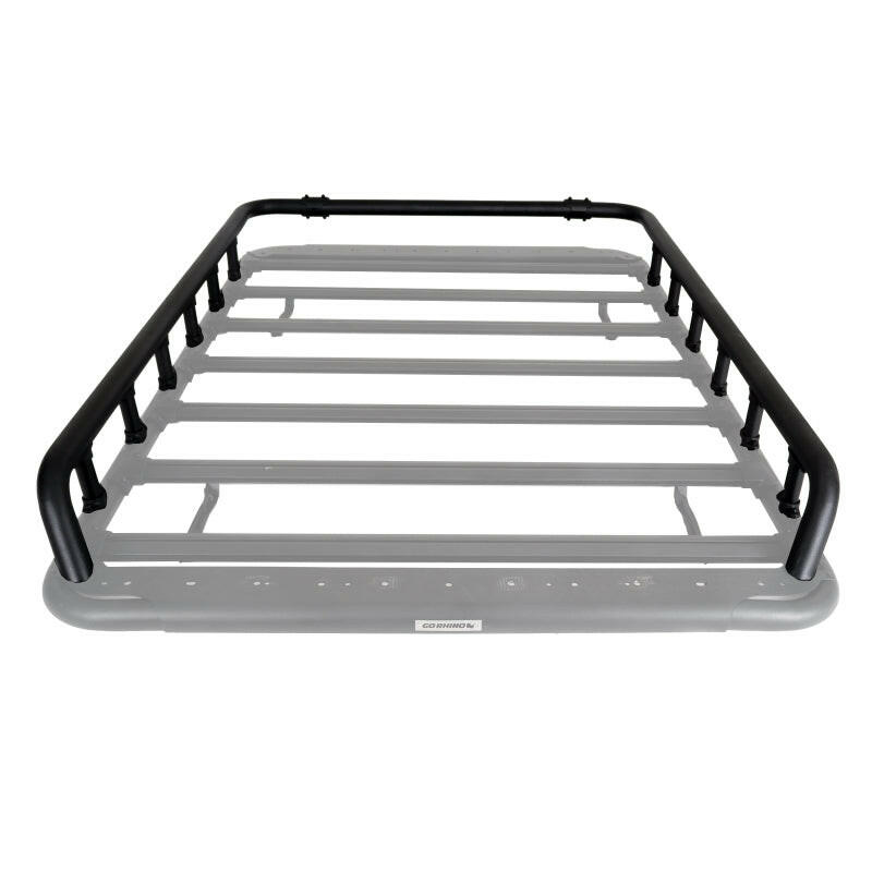 Go Rhino SRM500 Tri-Rail Kit (For 75in. Long Rack) - Tex. Blk (Rails ONLY - Req. Platform) Roof Baskets Go Rhino