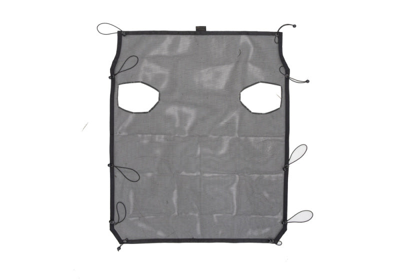 Rampage 2018-2019 Jeep Wrangler(JL) Sport 2-Door Mesh Shade Top - Black Soft Tops Rampage