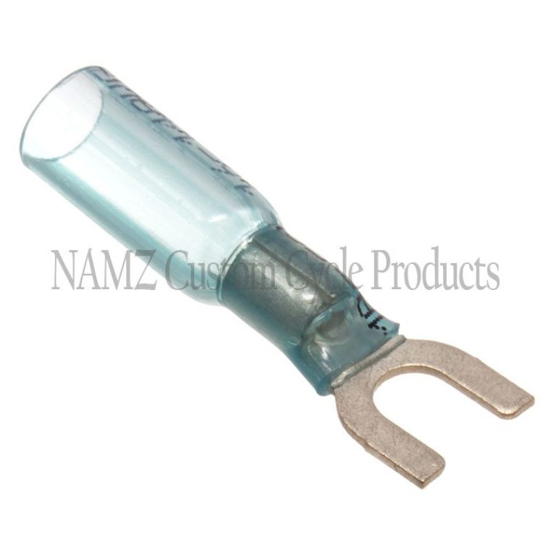 NAMZ Heat Sealable Fork Terminals 16-14g (25 Pack) Wiring Connectors NAMZ