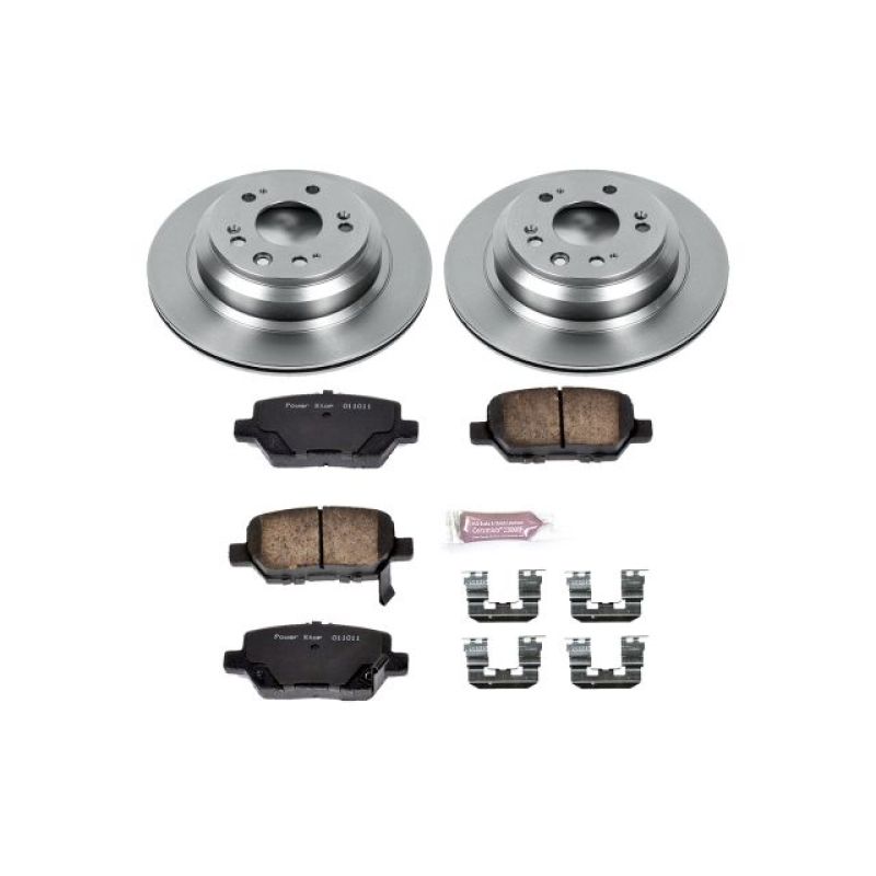 Power Stop 05-12 Acura RL Rear Autospecialty Brake Kit Brake Kits - OE PowerStop