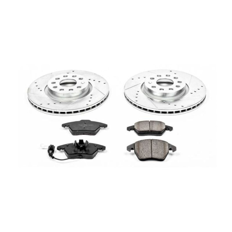 Power Stop 06-13 Audi A3 Front Z23 Evolution Sport Brake Kit Brake Kits - Performance D&S PowerStop