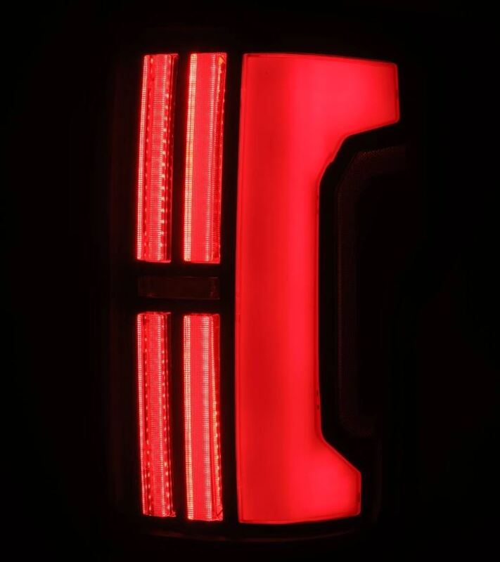 AlphaRex 07-13 Toyota Tundra Nova-Series LED Tail Lights - Black Red Tail Lights AlphaRex