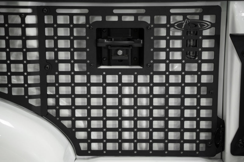 ADD 2021+ Ford F150 Raptor 66in Bed Side Molle Panels - Passenger Center Exterior Trim Addictive Desert Designs