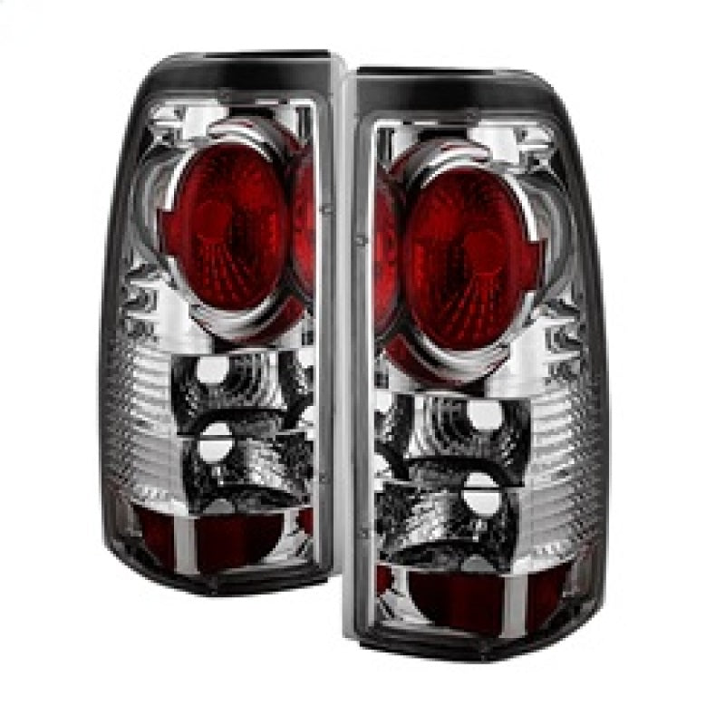 Spyder Chevy Silverado 1500/2500 99-02 (Not Stepside) Euro Style Tail Lights Chrm ALT-YD-CS99-C Tail Lights SPYDER