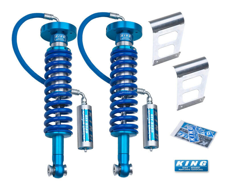 King Shocks 04-08 Ford F150 4WD Front 2.5 Dia Remote Reservoir Coilover (Pair) Coilovers King Shocks