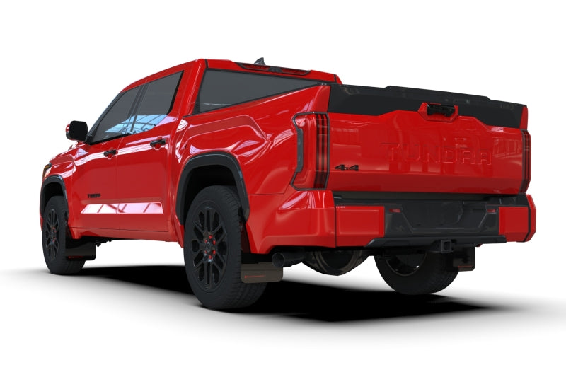 Rally Armor 22-25 Toyota Tundra Black UR Mud Flap w/Red Logo Mud Flaps Rally Armor