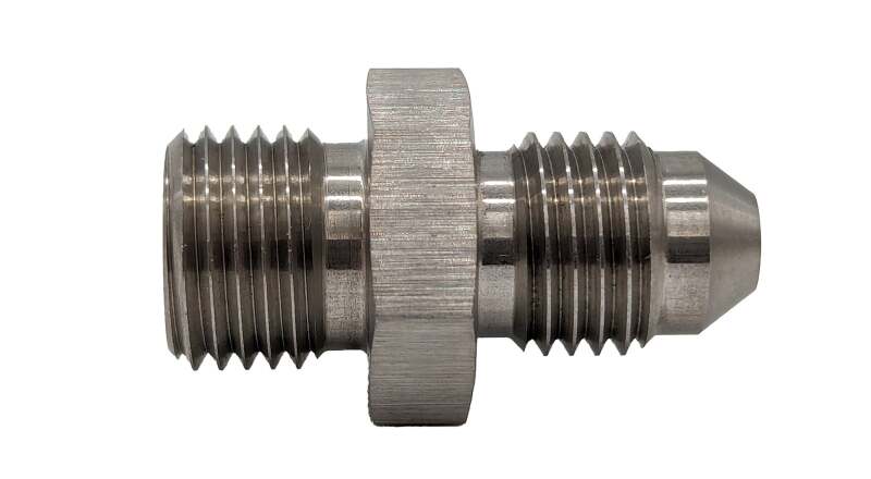 Forced Performance Stainless Steel M12x1.25 to -4AN Straight Fitting Fittings Forced Performance