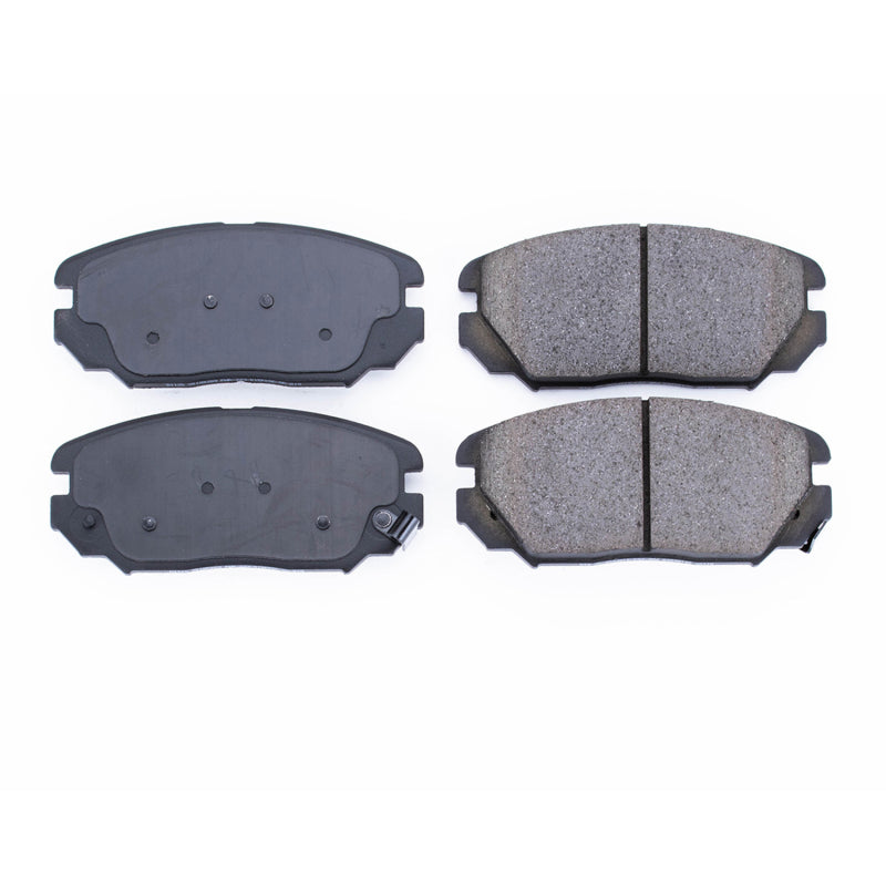 Power Stop 06-11 Hyundai Azera Front Z16 Evolution Ceramic Brake Pads Brake Pads - OE PowerStop