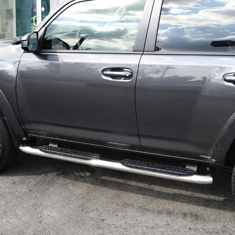 Westin 2014-2017 Toyota 4Runner SR5 PRO TRAXX 4 Oval Nerf Step Bars - SS Nerf Bars Westin