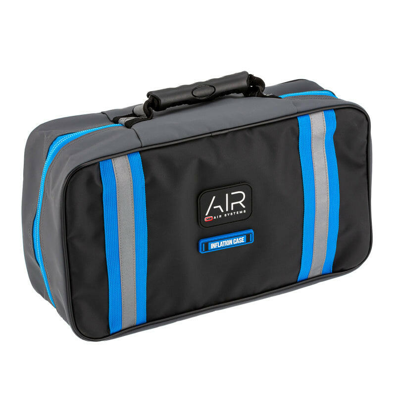 ARB Inflation Case Black Finish w/ Blue Highlights PVC Material Reflective Strips Tow Straps ARB