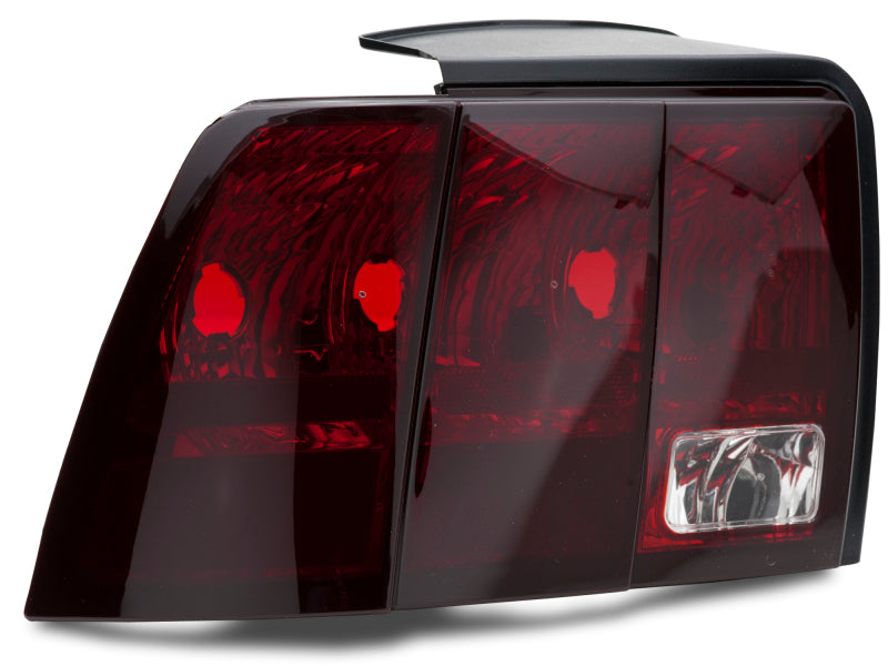 Raxiom 99-04 Ford Mustang Excluding 99-01 Cobra Tail Lights- Black Housing (Smoked Lens) Tail Lights Raxiom