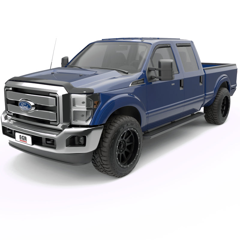 EGR 11+ Ford Super Duty Superguard Hood Shield Hood Deflectors EGR