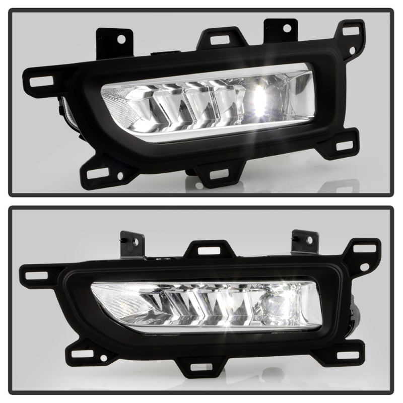 Spyder 20-22 Nissan Titan OEM Style Fog Lights w/Switch (Bulbs Size - 5W) - Clear (FL-NT2020-LED-C) Fog Lights SPYDER