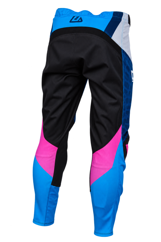 Answer LE Elite Camo Pants Cyan/Hyper Acid/Black Youth Size - 26 Pants Answer