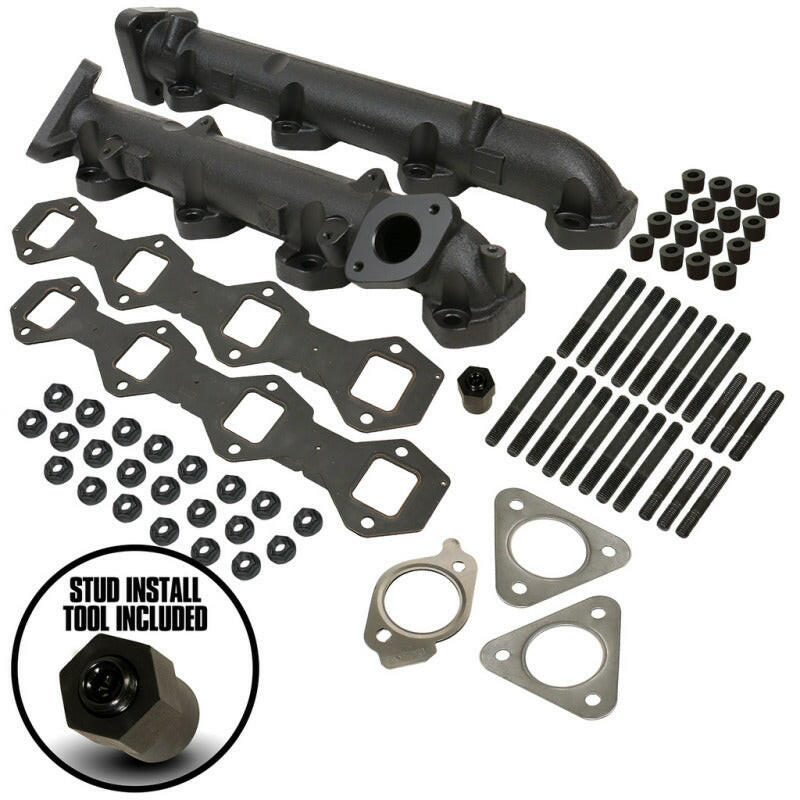 BD Diesel Exhaust Manifold Kit - Ford 2011-2014 F250/F350/F450/F550 6.7L PowerStroke Headers & Manifolds BD Diesel