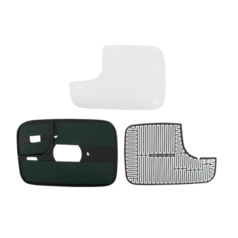 xTune Replacement Glass Heated Mirror Dram94 / Dram98 / Dram02 Left Large MIR-GLASS-DRAM9402-PW-L1 Side Mirrors SPYDER
