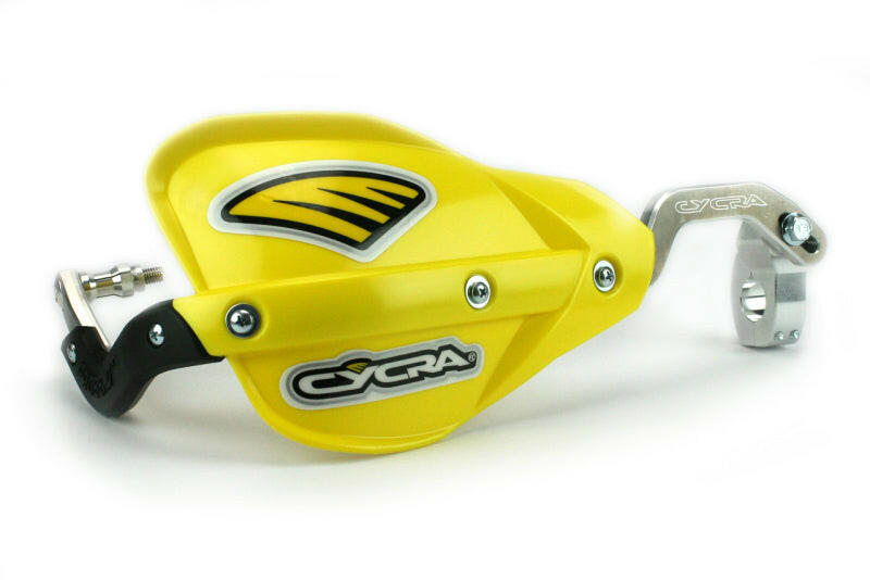 Cycra CRM Racer Pack 7/8 in. - Yellow Hand Guards Cycra
