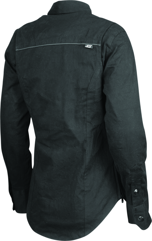 Speed and Strength Speed Society Armored Moto Shirt Black Womens - XS Shirts Speed and Strength