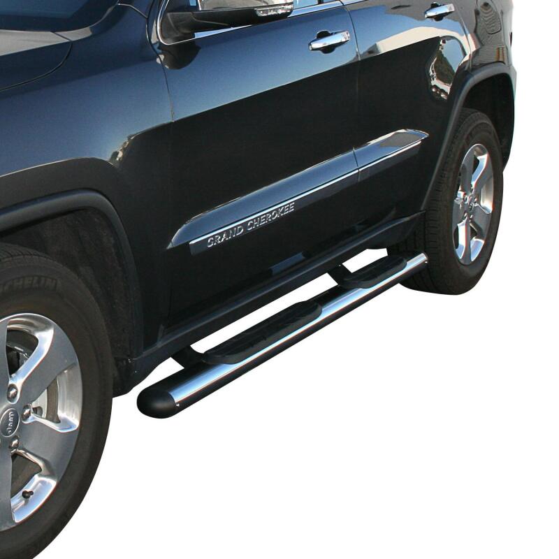 Westin Premier 4 Oval Nerf Step Bars 72 in - Stainless Steel Nerf Bars Westin