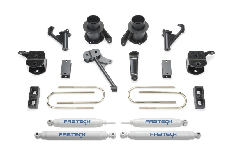 Fabtech 13-18 Ram 3500 4WD w/Factory Radius Arms 5in Basic System w/Perf. Shocks Lift Kits Fabtech