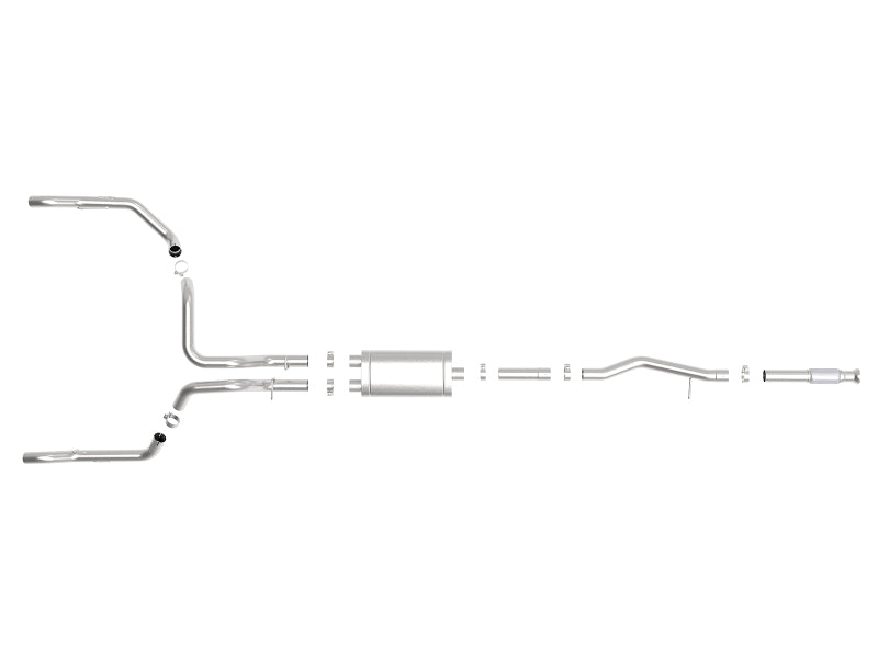 aFe Vulcan Series 3in 304SS Exhaust Cat-Back w/ OE Tips 2019 GM Silverado / Sierra 1500 V8-5.3L Catback aFe