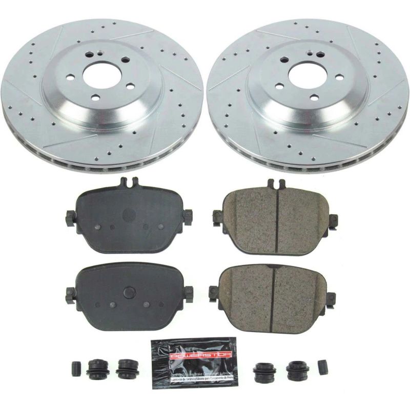 Power Stop 17-18 Mercedes-Benz E43 AMG Rear Z23 Evolution Sport Brake Kit Brake Kits - Performance D&S PowerStop