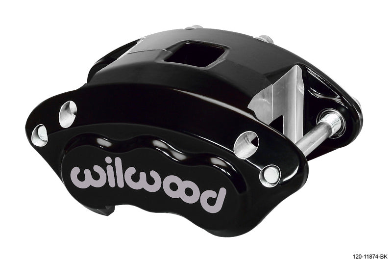 Wilwood Caliper-D154-Black 1.12/1.12in Pistons 1.04in Disc Brake Calipers - Perf Wilwood