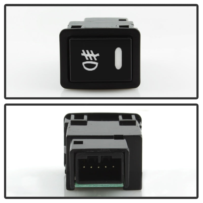 Spyder 17-18 Nissan Rogue (Sport Models ONLY) OEM Fog Lights w/Switch - Clear (FL-NR2017-SP-C) Fog Lights SPYDER