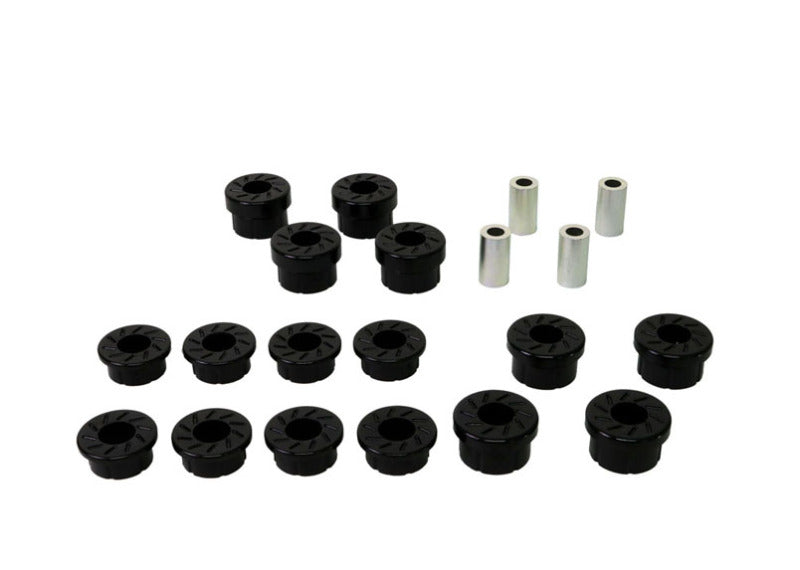 Whiteline 2002-2006 Acura RSX Rear Lower Inner and Outer Bushing Kit Bushing Kits Whiteline