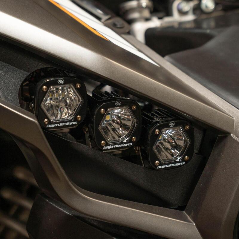 Baja Designs 23-24 Kawasaki Teryx KRX 100 S1 LED/Laser Headlight Kit Light Bars & Cubes Baja Designs
