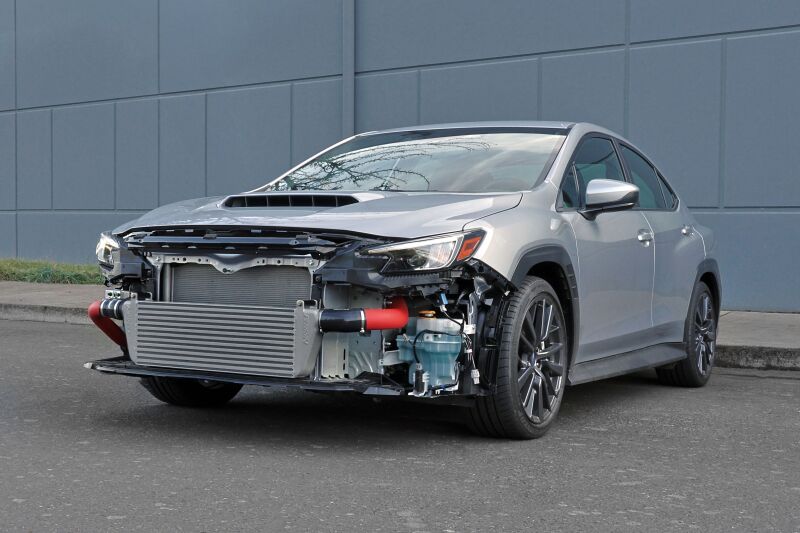 PERRIN 02-25 Subaru WRX/STI Standard Size Front Mount Intercooler Core - Silver Intercoolers Perrin Performance