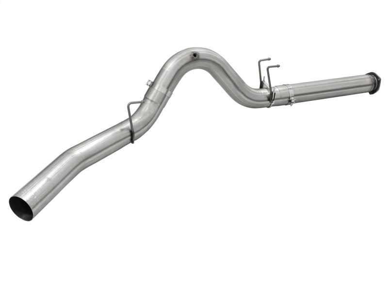 aFe Atlas Exhausts 5in DPF-Back Aluminized Steel Exhaust System 2015 Ford Diesel V8 6.7L (td) No Tip DPF Back aFe